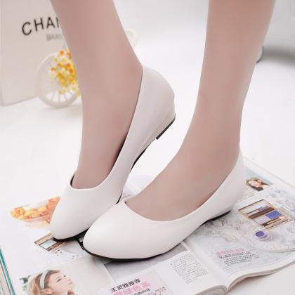 Casual Leather Shoes For Nurses