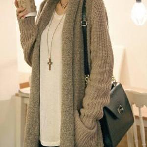 Sewing Knitted Sweater Coat